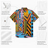 All-Over Print Men's Breathable Shirt|140GSM Slub Cotton
