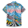 All-Over Print Men's Breathable Shirt|140GSM Slub Cotton