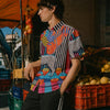 All-Over Print Men's Breathable Shirt|140GSM Slub Cotton