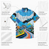 All-Over Print Men's Breathable Shirt|140GSM Slub Cotton