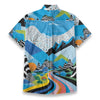 All-Over Print Men's Breathable Shirt|140GSM Slub Cotton