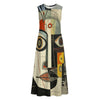 All-Over Print Women's Sleeveless Dress With Pocket|140GSM Slub Cotton