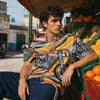 All-Over Print Men's Breathable Shirt|140GSM Slub Cotton