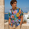 All-Over Print Men's Breathable Shirt|140GSM Slub Cotton