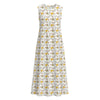 Women’s Floral Print Sleeveless Midi Dress