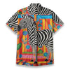 All-Over Print Men's Breathable Shirt|140GSM Slub Cotton