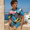 All-Over Print Men's Breathable Shirt|140GSM Slub Cotton