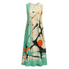 All-Over Print Women's Sleeveless Dress With Pocket|140GSM Slub Cotton