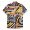 All-Over Print Men's Breathable Shirt|140GSM Slub Cotton