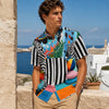 All-Over Print Men's Breathable Shirt|140GSM Slub Cotton