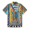 All-Over Print Men's Breathable Shirt|140GSM Slub Cotton