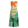 All-Over Print Women's Sleeveless Dress With Pocket|140GSM Slub Cotton