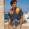 All-Over Print Men's Breathable Shirt|140GSM Slub Cotton