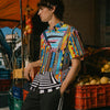 All-Over Print Men's Breathable Shirt|140GSM Slub Cotton