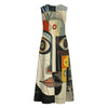 All-Over Print Women's Sleeveless Dress With Pocket|140GSM Slub Cotton