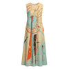 All-Over Print Women's Sleeveless Dress With Pocket|140GSM Slub Cotton