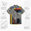 All-Over Print Men's Breathable Shirt|140GSM Slub Cotton