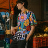 All-Over Print Men's Breathable Shirt|140GSM Slub Cotton