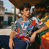 All-Over Print Men's Breathable Shirt|140GSM Slub Cotton