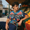 All-Over Print Men's Breathable Shirt|140GSM Slub Cotton