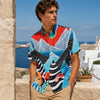 All-Over Print Men's Breathable Shirt|140GSM Slub Cotton