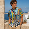 All-Over Print Men's Breathable Shirt|140GSM Slub Cotton