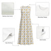 Women’s Floral Print Sleeveless Midi Dress