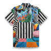 All-Over Print Men's Breathable Shirt|140GSM Slub Cotton