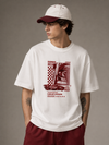 Burning Red Oversized Graphic T-Shirt – Carlos’s Version